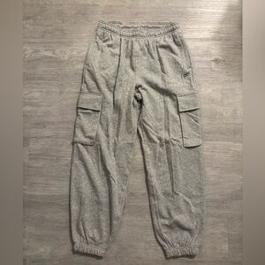 Fabletics Gray Cargo Sweatpants size small